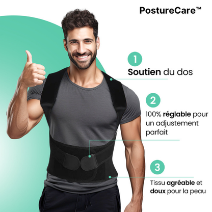 PostureCare™ | Correcteur de posture soulage les douleurs dorsales